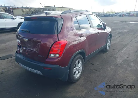 2016 Chevrolet Trax Lt из США, поврежденный, VIN 3GNCJLSB3GL227097